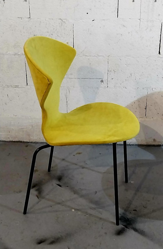 Image 1 of Pair of chairs by Geneviève Dangles & Christian Defrance 1950
