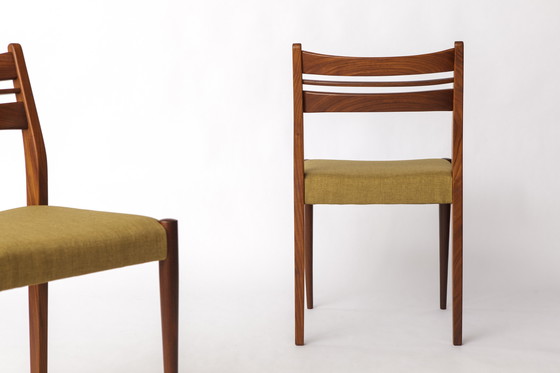 Image 1 of Set of 4 Vintage Teak Dining Chairs by Habeo, Germany – 1960s Mid-Century Modern