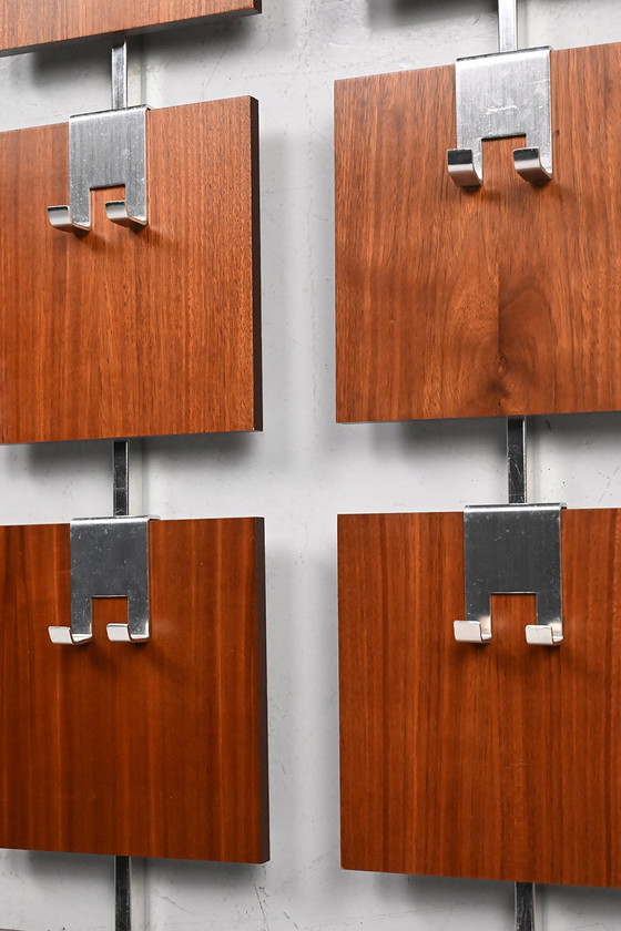 Wall coat rack with panels (photo 8 of 10)