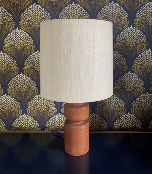 Domus table lamp 60s vintage teak Danish Design