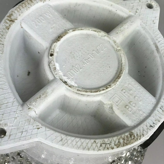 Image 1 of Lámpara de pared de los años 50 y 60, lámpara de sótano, diseño de cerámica y vidrio, años 50 y 60.