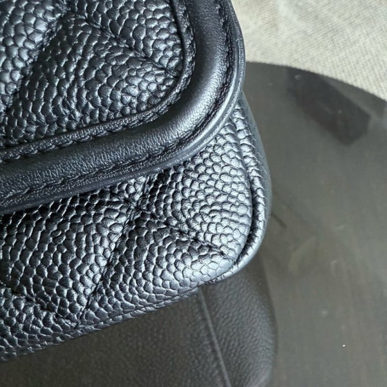 Image 1 of Chanel Filigree CC Small - Caviar Quilted Black Gold Hardware