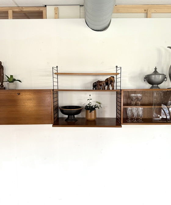 Image 1 of Vintage XXL modular wall system, Nisse Strinning '60