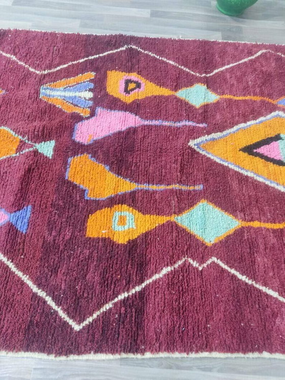 Alfombra bereber tradicional hecha a mano 250cm x 150cm – Wool (photo 4 of 7)
