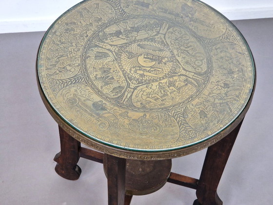 Image 1 of Tavolino Art Déco Amsterdam con piano in rame