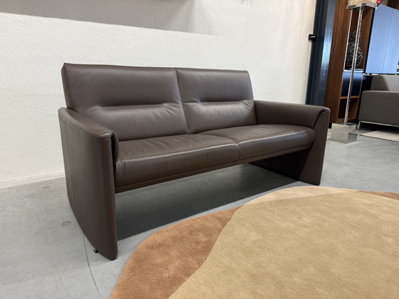 Image 1 of Leolux Boa Vista 2-Sitzer-Sofa, braunes Leder