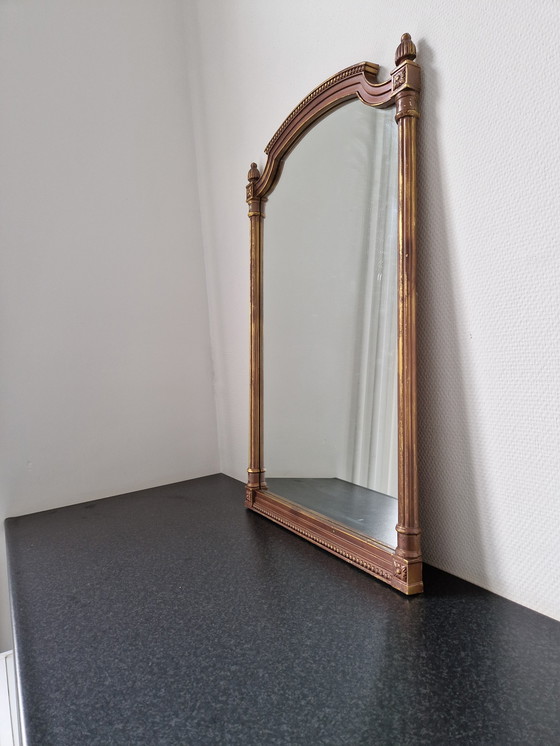 Image 1 of DeKnudt spiegel Lodewijk XVI-stijl mantelspiegel