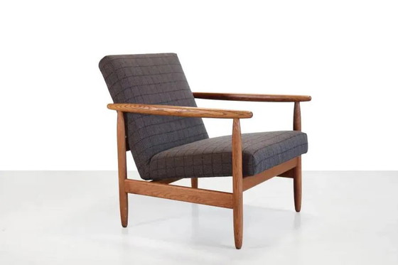 Eichenholzsessel von Ejvind Johansson für FDB Møbler, Modell J65 – Mobler, Mid Century Modern (photo 3 of 8)
