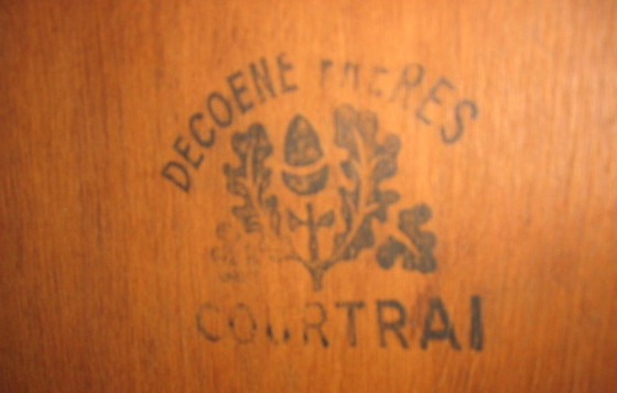 De Coene Frères – complete B.L.M. Zebrano dining room, Courtrai 1927 – De Coene Freres, Sideboard cabinet (photo 14 of 23)
