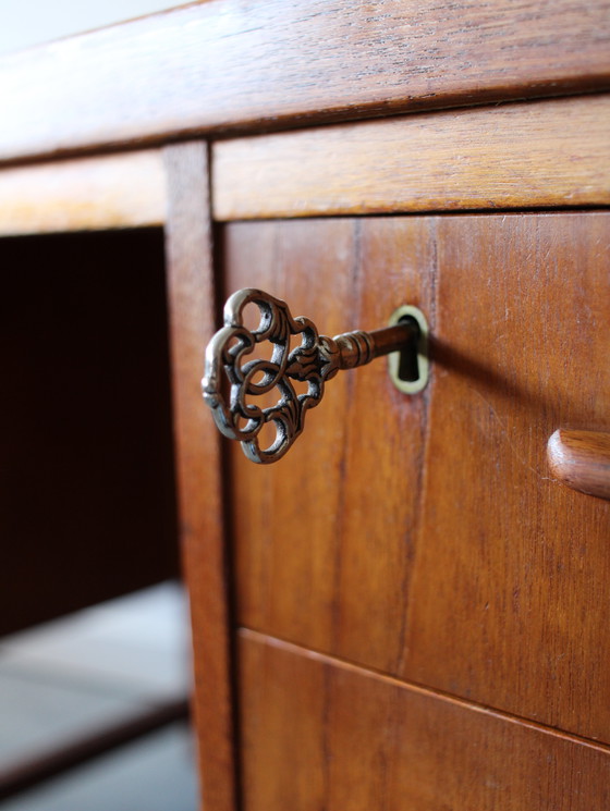 Image 1 of Vintage Danish teak desk