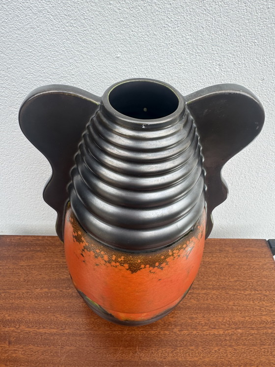 Image 1 of Art Deco ceramic vase, Fives Lille