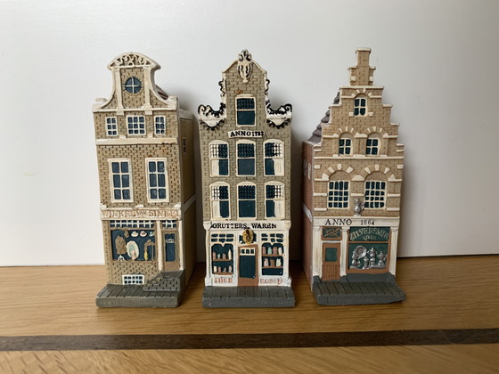 Image 1 of Amsterdamse Grachtenpandjes - Miniatuur 