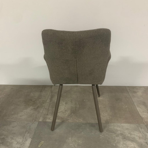 Rosenset mit 4 Teilen – Bert Plantagie, eetkamerstoelen, Plastic, Textile (photo 2 of 4)