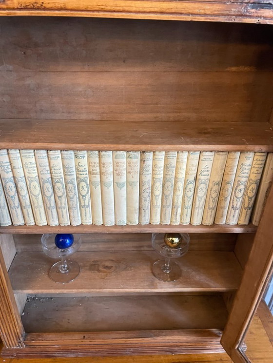 Image 1 of Vitrine suspendue, meuble de collection, meuble de toilette, antiquité française