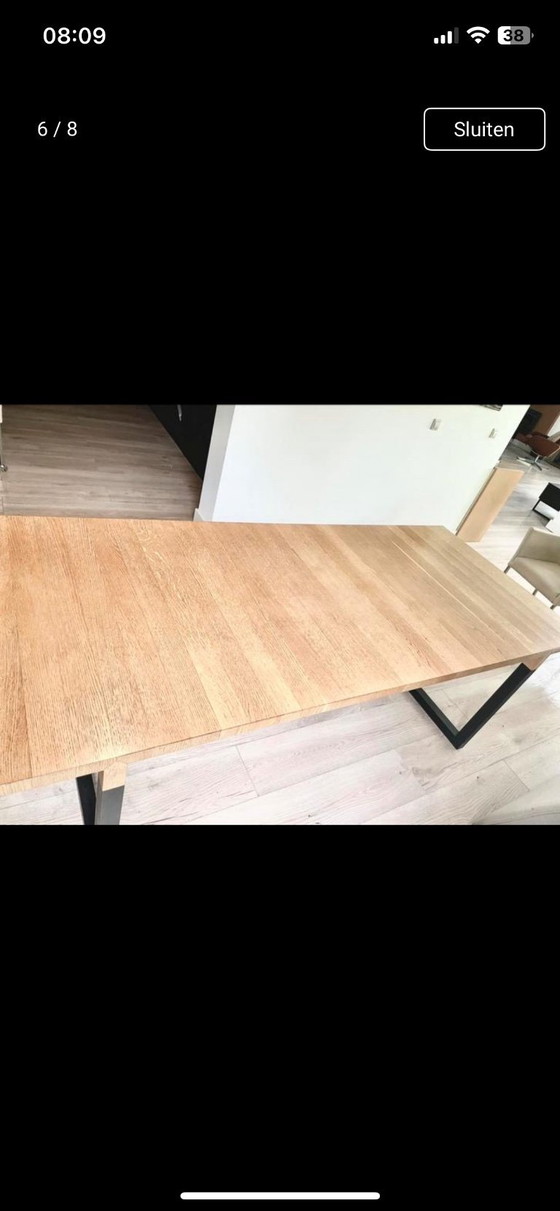 Image 1 of Gelderland  7550 eiken eettafel