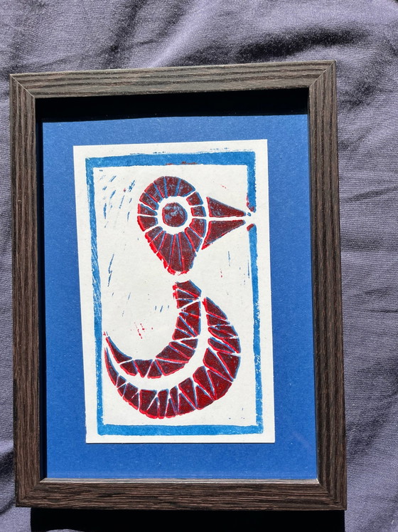 Stampa artistica quadretto – Litografie e stampe, Carta, Vetro (photo 3 of 5)