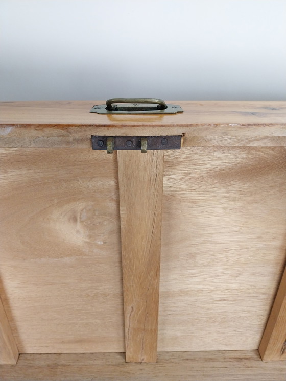 Image 1 of 1 cofre de campaña kamferhouten / kist c.a. 1870.