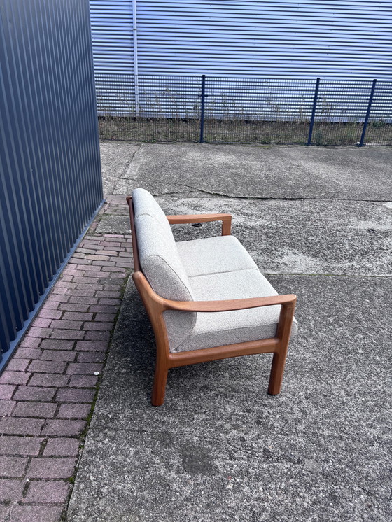 Image 1 of Vintage Bench Danish Teak Two Seater Silkeborg