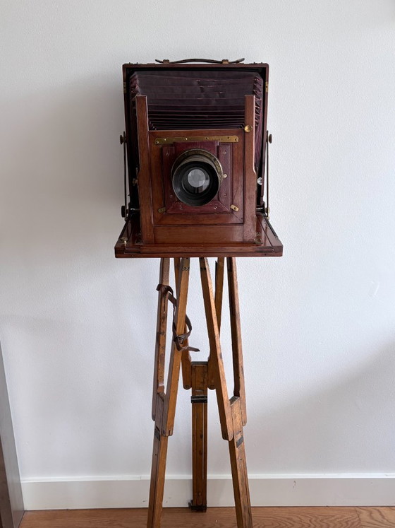 Image 1 of Antike Marion & Co „Perfection“-Kamera mit Emil-Busch-Objektiv (ca. 1890)