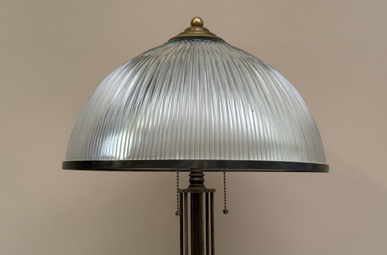 Image 1 of Home German design Neoclassical solid vintage copper lamp