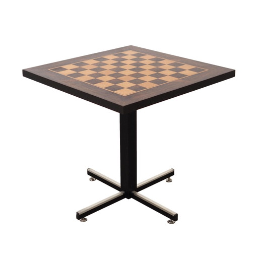 Tavolo da scacchi, design danese, anni '70, produzione: Danimarca