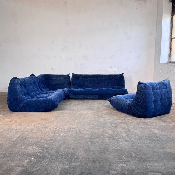 Image 1 of Ensemble complet Ligne Roset Togo – Canapé 1 + 2 + 3 places et élément d'angle