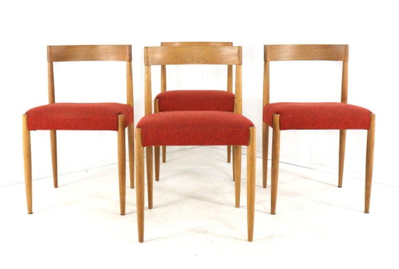 Set 4 Deense Design Stoelen Vintage – Eetkamerstoelen, Wood (photo 2 of 17)