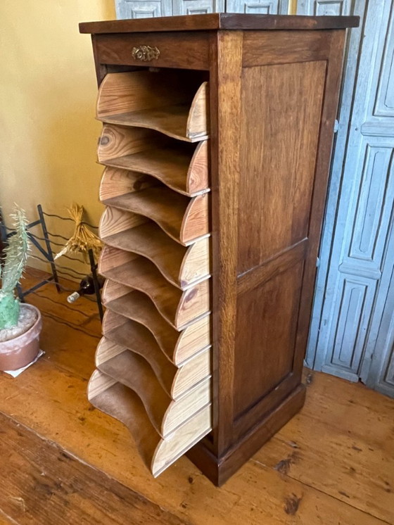 Image 1 of Rollladenschrank, Archivschrank, Musikschrank, Französisch