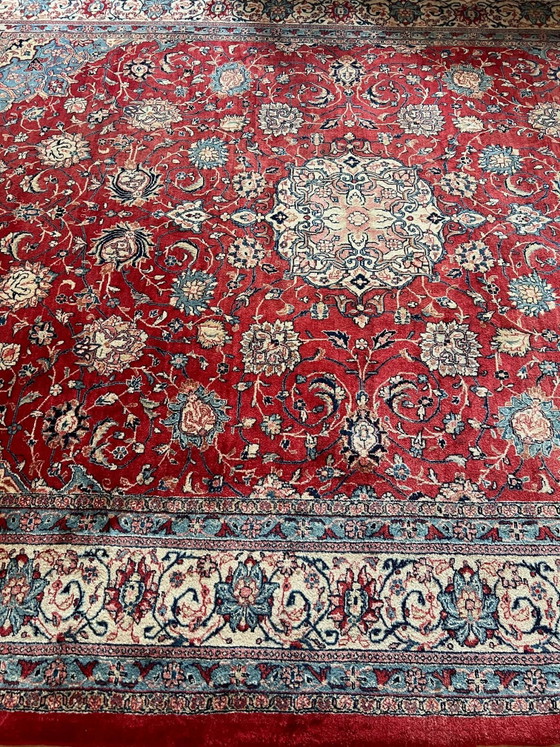 Sarouk Mahal. Grand tapis persan 100% laine, 373x282 cm. – Wool, Cotton (photo 12 of 17)