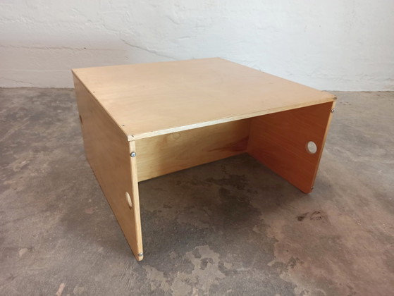 Image 1 of Conjunto Montessori de mesa y sillas de madera para niños