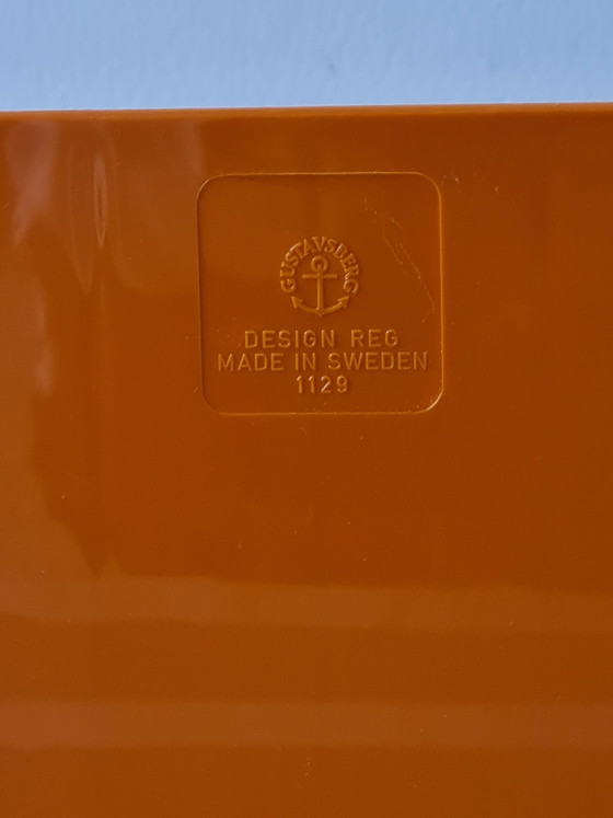 Image 1 of Zweedse design recordhouder van Gustavsberg