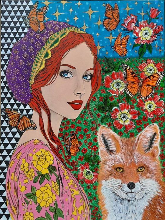 Foxy lady – Arte, Legno, Tela (photo 5 of 5)