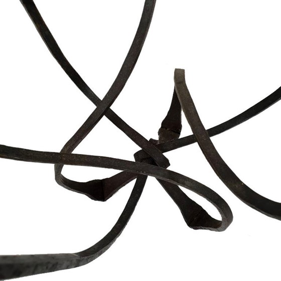 Image 1 of Grand Chandelier Vintage • Fer Forgé • 1900