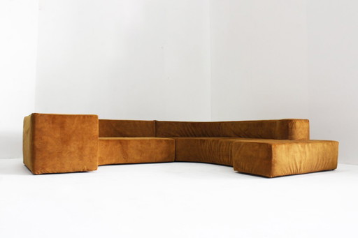 Vintage Modular corner sofa by Giovannetti Collection Italy 1990s