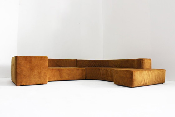 Image 1 of Divano angolare modulare vintage di Giovannetti Collection Italia anni '90