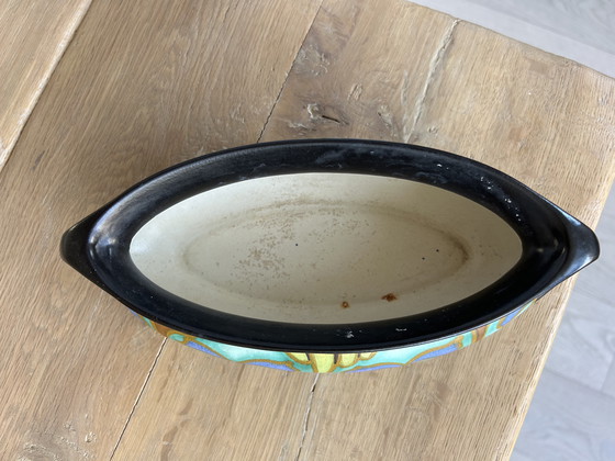 Image 1 of Bellissima ceramica Art Déco Corel vintage Schoonhoven Holland