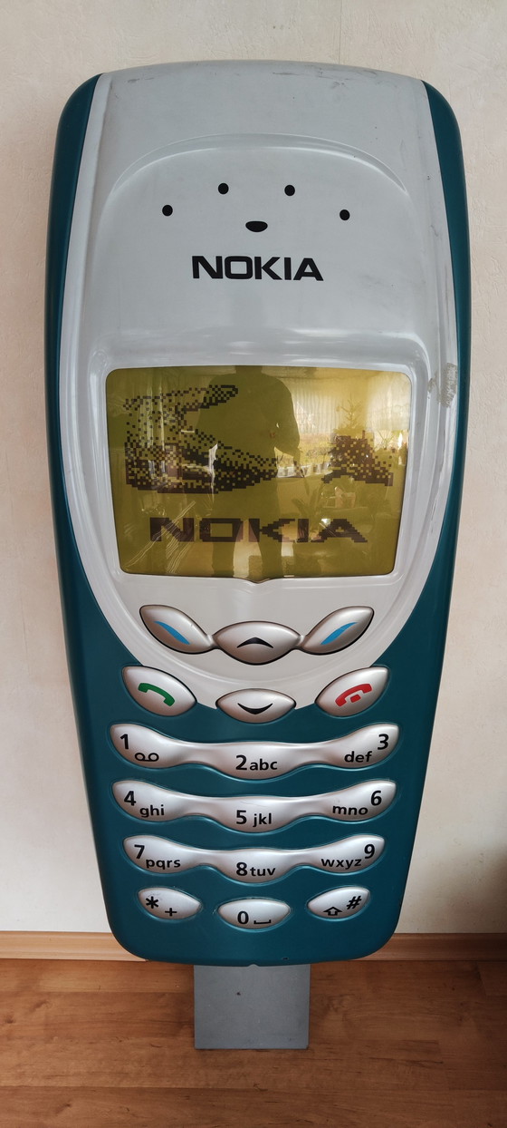 Image 1 of Présentoir publicitaire vintage classique pour Nokia 3310 XXL