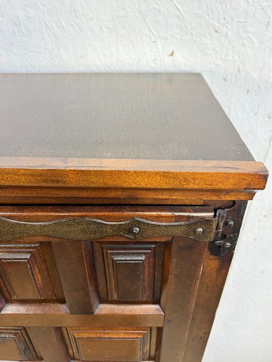 Image 1 of Vintage Spaanse Kast / Wandmeubel, Brutalistisch, 1960's