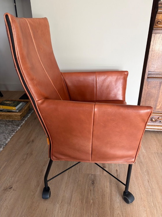 6 Montis Chaplin Eetkamerstoelen – Leather (photo 4 of 5)