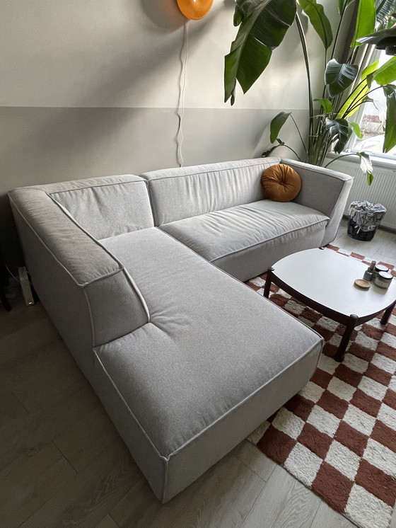 Image 1 of Moderne hoekbank modulair lichtgrijs