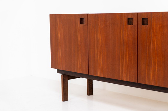 Image 1 of “Propos Series” Sideboard in Teak & Wengé by Hulmefa (The Netherlands, 1950s)