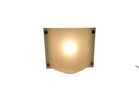 Image 1 of Lumi Moda Italia - table lamp - frosted glass - postmodern - 80s