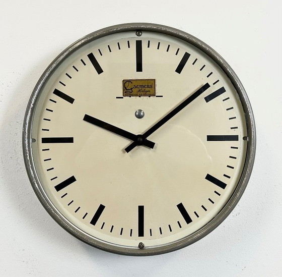 Image 1 of Vintage Dutch Wall Clock from Gaemers Horloger,  1950s