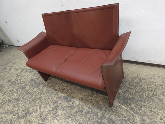 Matteo Grassi Korium two-seater designer sofa, leather sofa, couch – 2 seaters (photo 14 of 15)