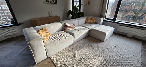 Divano angolare modulare Lennon (4 posti) con pouf - Westwing