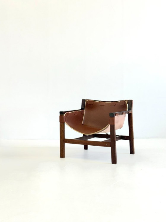 Fauteuils Safari Lounge de Carlo Hauner pour Forma – Wood, Leather (photo 13 of 19)