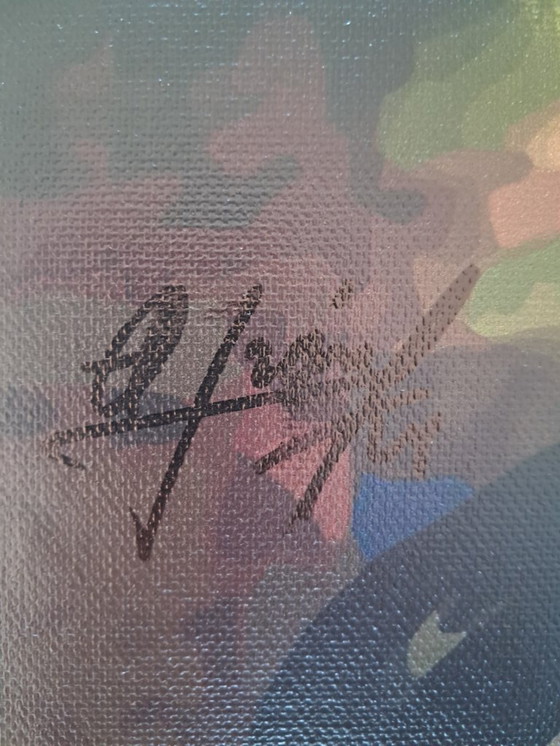 Image 1 of Alberto Ricardo - Original Mona Lisa - Artist's Canvas