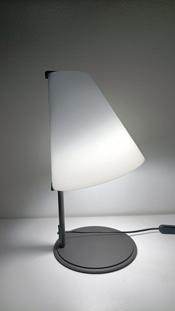 Leucos Micene T46 Lamp van Renato Toso Noti Massari – Tafellampen, Metal, Murano Glass (photo 7 of 8)