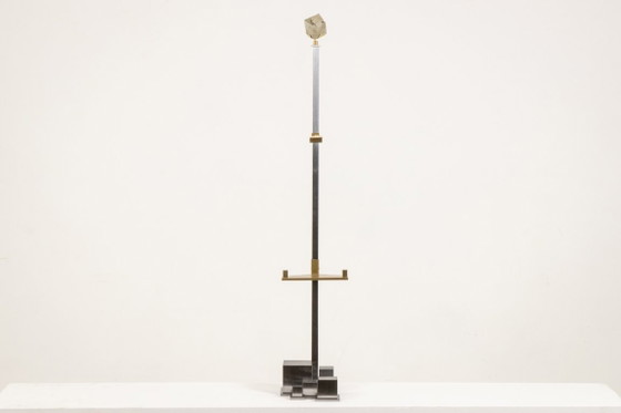Image 1 of Caballete realizado en metal, bronce y pirita. Obra contemporánea.