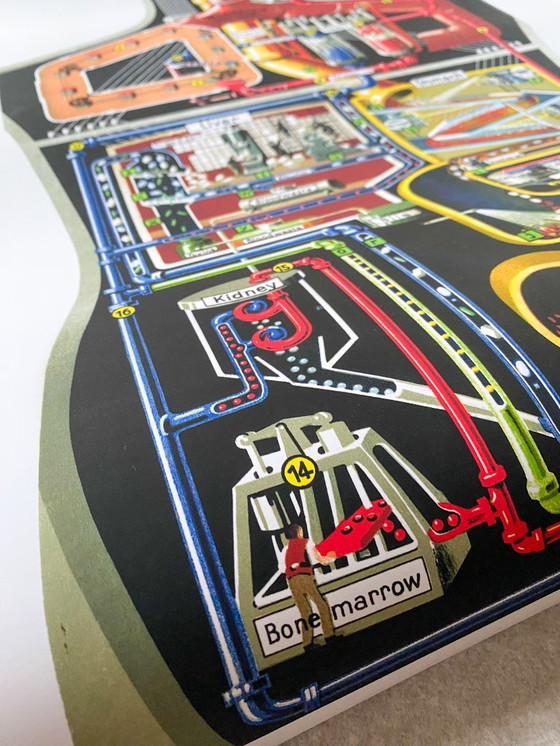 Image 1 of The human factory - Sketch of the body's functions - 1931 - Poster 61 x 91 cm